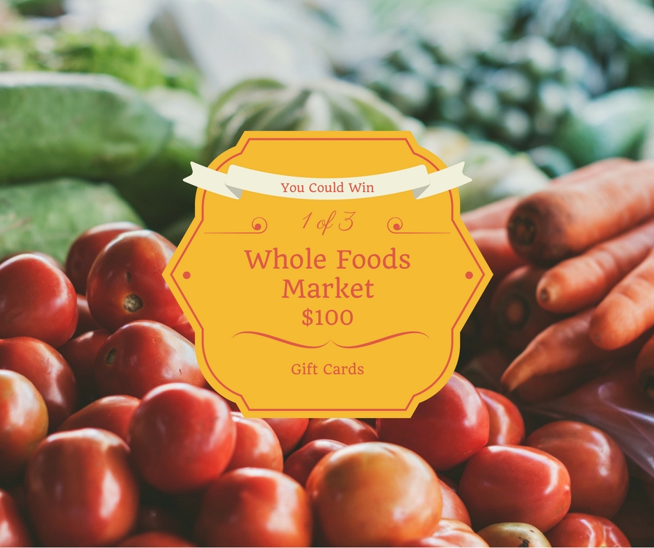 Whole Foods Market Giveaway - $100 Gift Cards