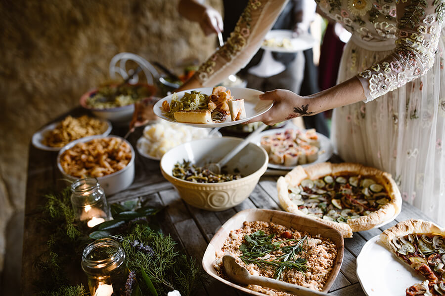 vegan holiday dinner