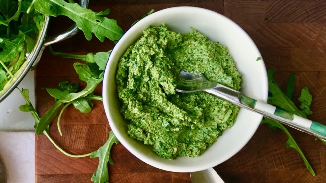 arugula pesto