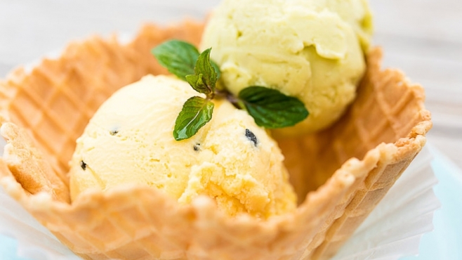 avocado coconut-lime ice cream