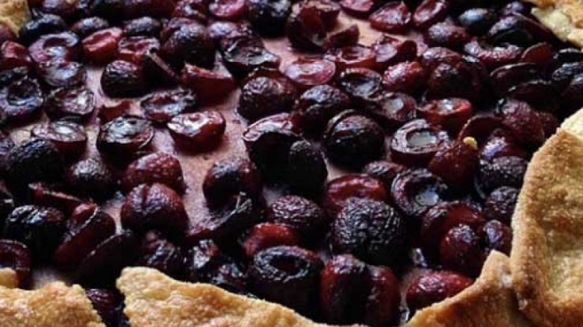 cherry galette