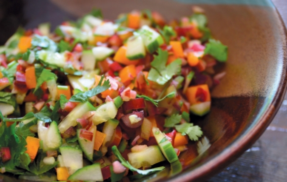 rhubarb salsa