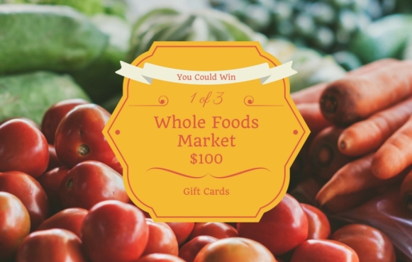 Whole Foods Market Giveaway - $100 Gift Cards