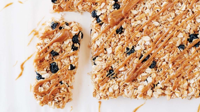 Blueberry Granola Bars 