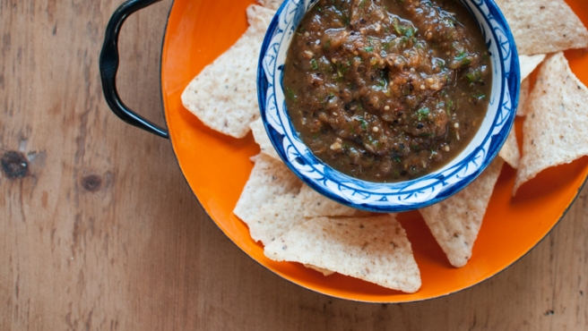 Roasted Tomatillo Salsa