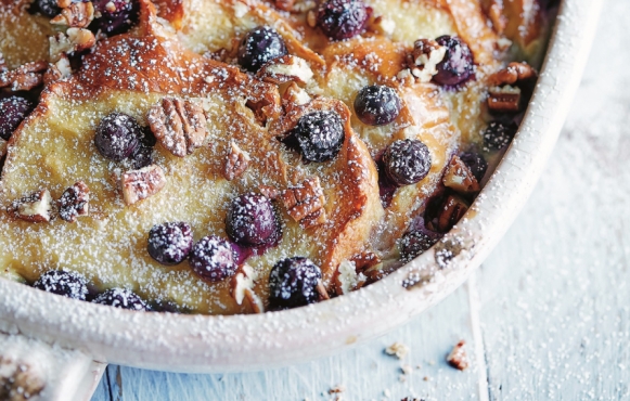 baked pecan brioche french toast