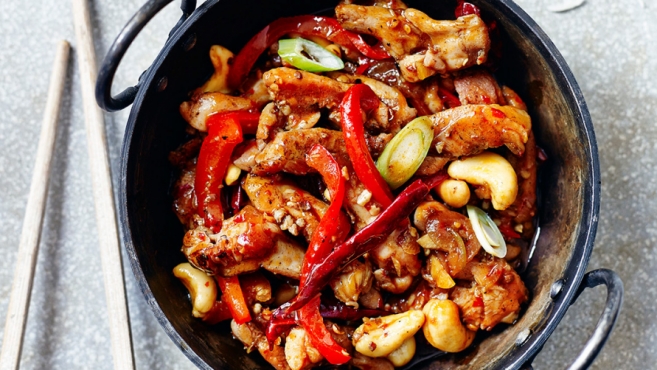 Stir-Fried Sichuan Chicken