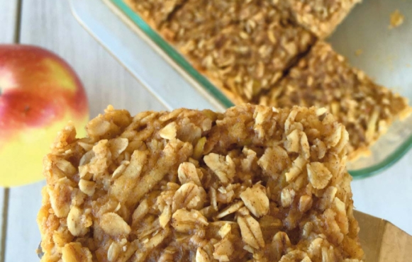 Apple Peanut Butter Bars